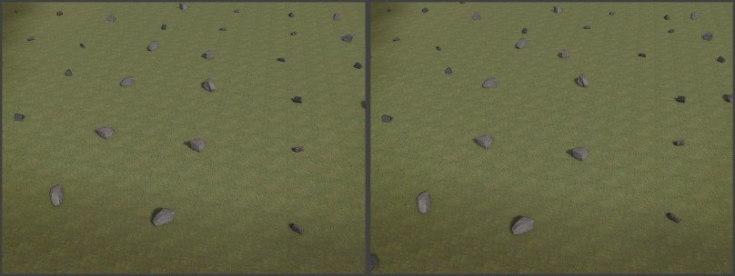 Small and large offset Small and large offset